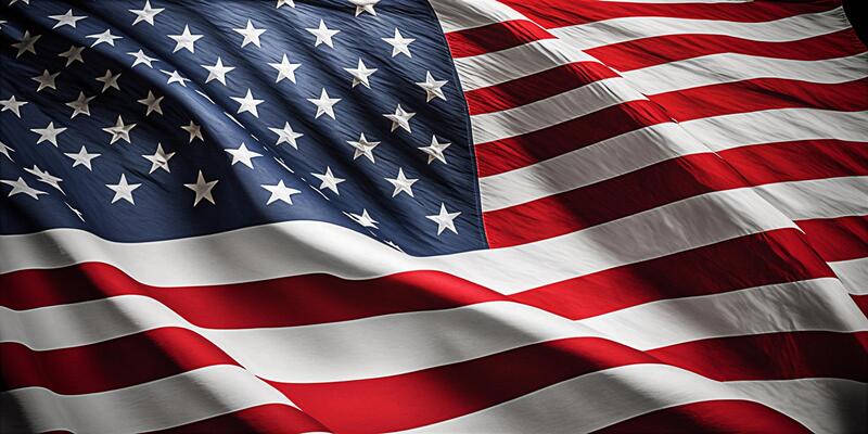 flag-of-united-states-of-america-waving-usa-national-flag-generative-ai-illustration-photo
